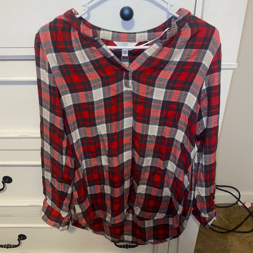 Oversized flannel!